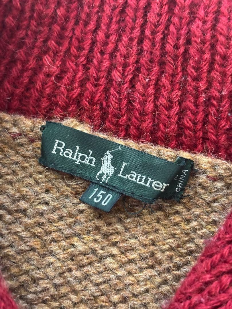 【Ralph Lauren】ノルディック ニット / カウチン / フェアアイル