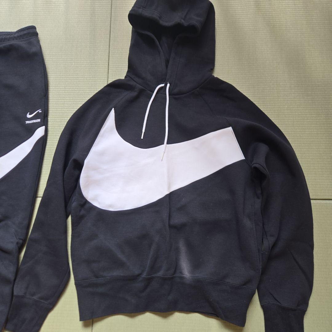 綺麗！Nike ジャージ上下セットアップ ブラック/ホワイト　M