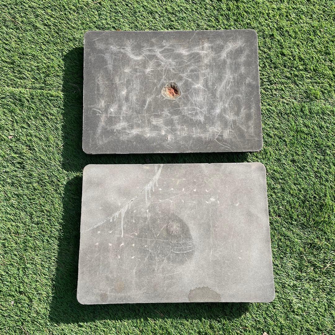 【訳あり特価A】盆栽回転台2台 「八木光の遍照台」角(特大)50×36【送料込】