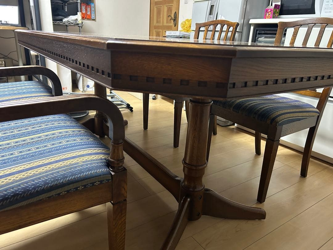 直接/近藤工芸 Solid Furniture オーク在　ダイニングセット