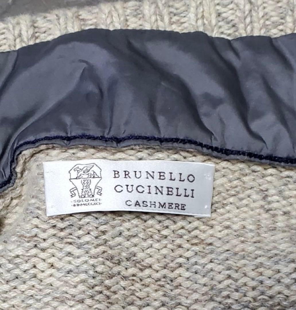 BRUNELLO CUCINELLI カシミヤ カーディガン ニット グレー