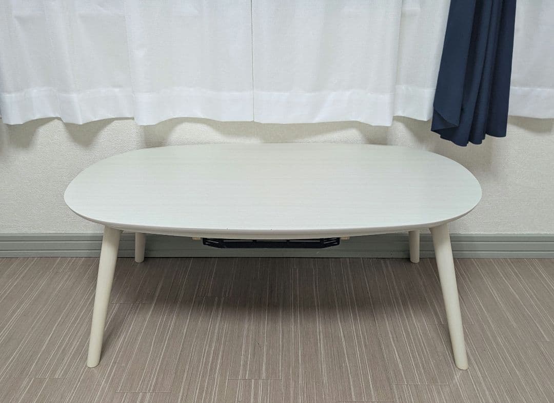 カルミナ950WS 折りたたみこたつ 90cm ホワイトウォッシュ