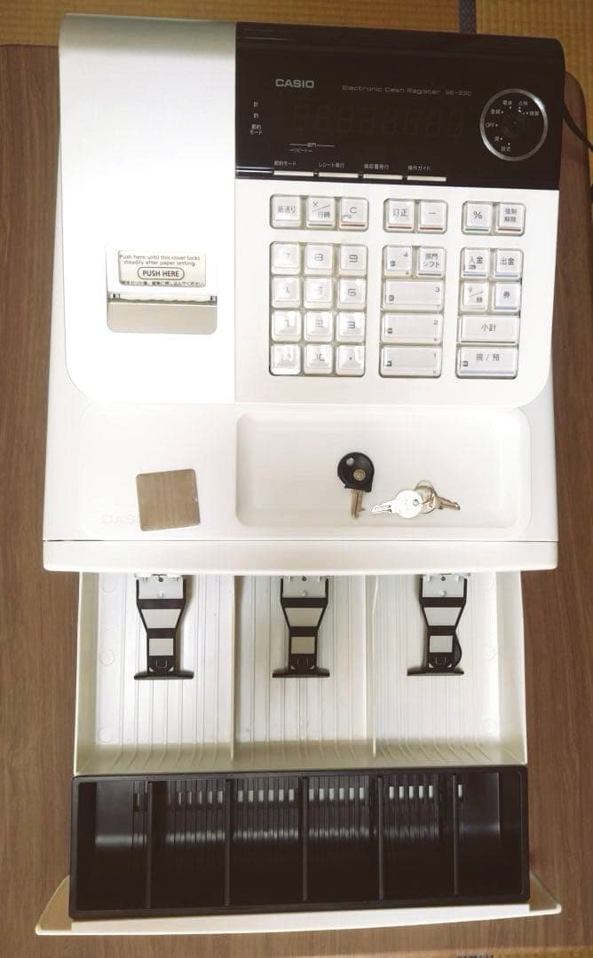 CASIO／カシオ 電子レジスター SE-S30 軽減税率対応 業務用　未使用品