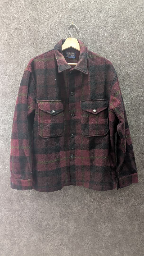 1960年代 Pendleton ウール CPOジャケット チェックシャツ　L