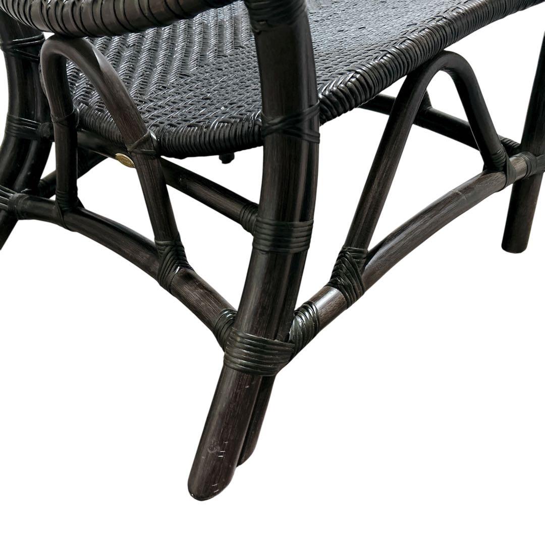 ★週末セール★カザマ アコルデアーム チェア 籐家具 ラタン