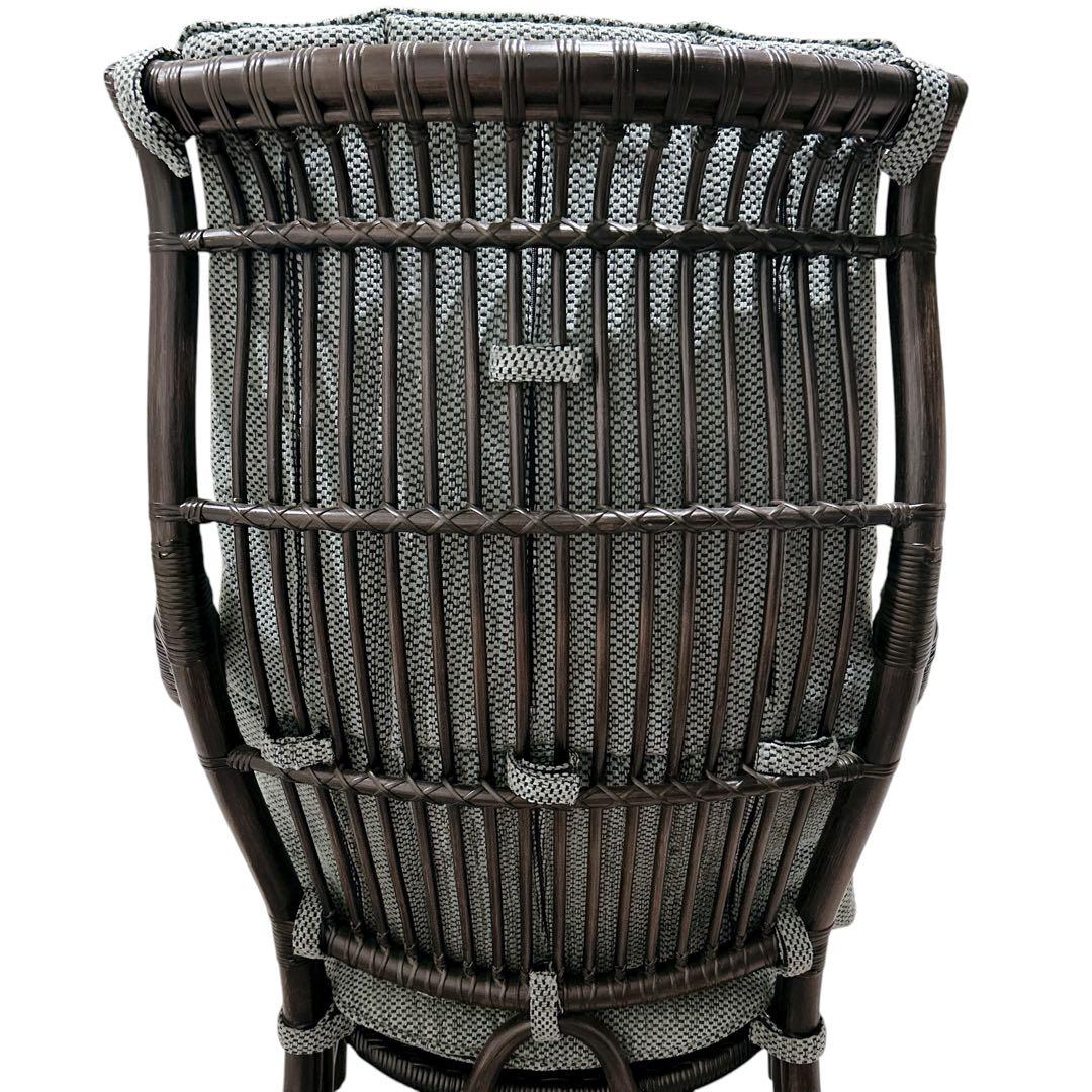 ★週末セール★カザマ アコルデアーム チェア 籐家具 ラタン