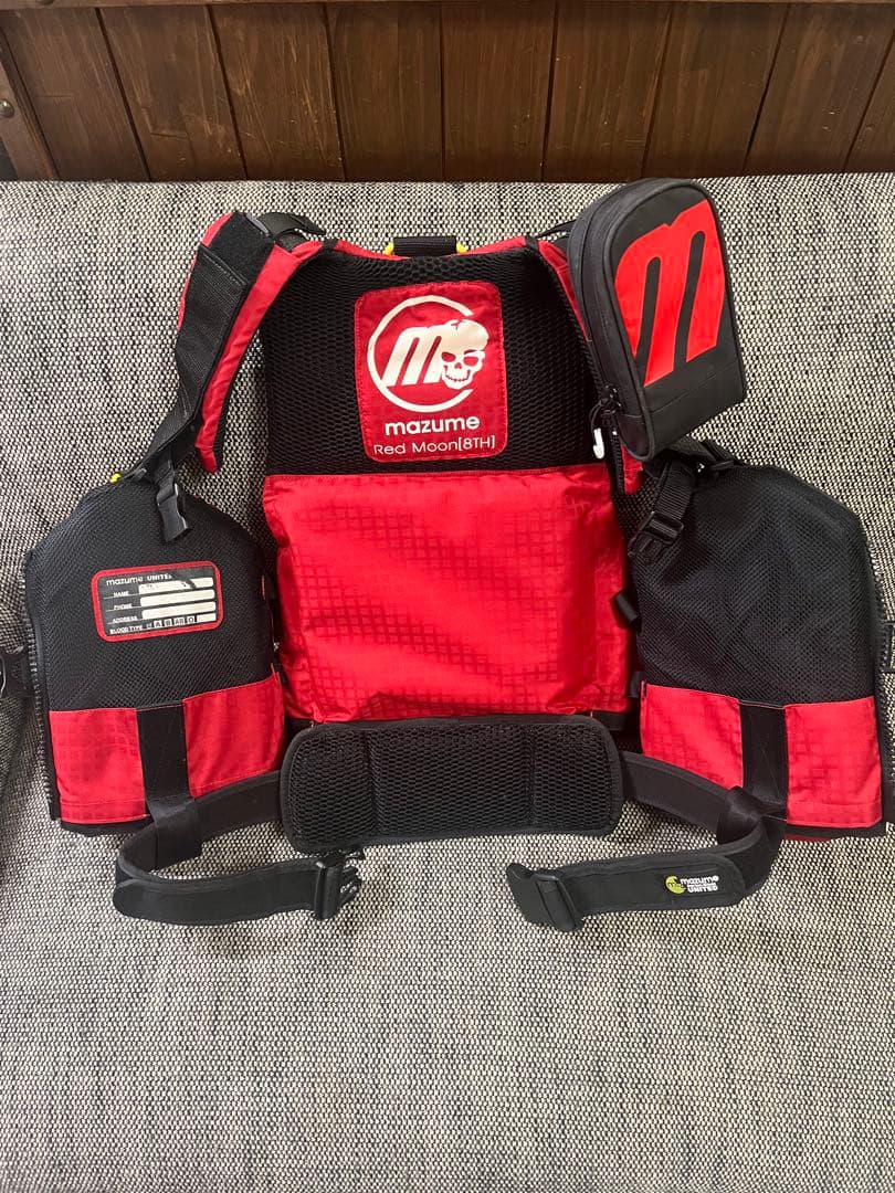 mazume 赤 ライフジャケット
