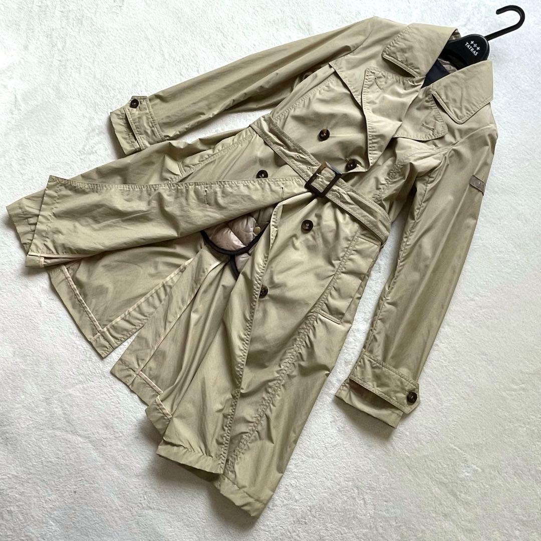 タトラス　ダブルブレスト トレンチコート　ライナー　3way ベージュ　M