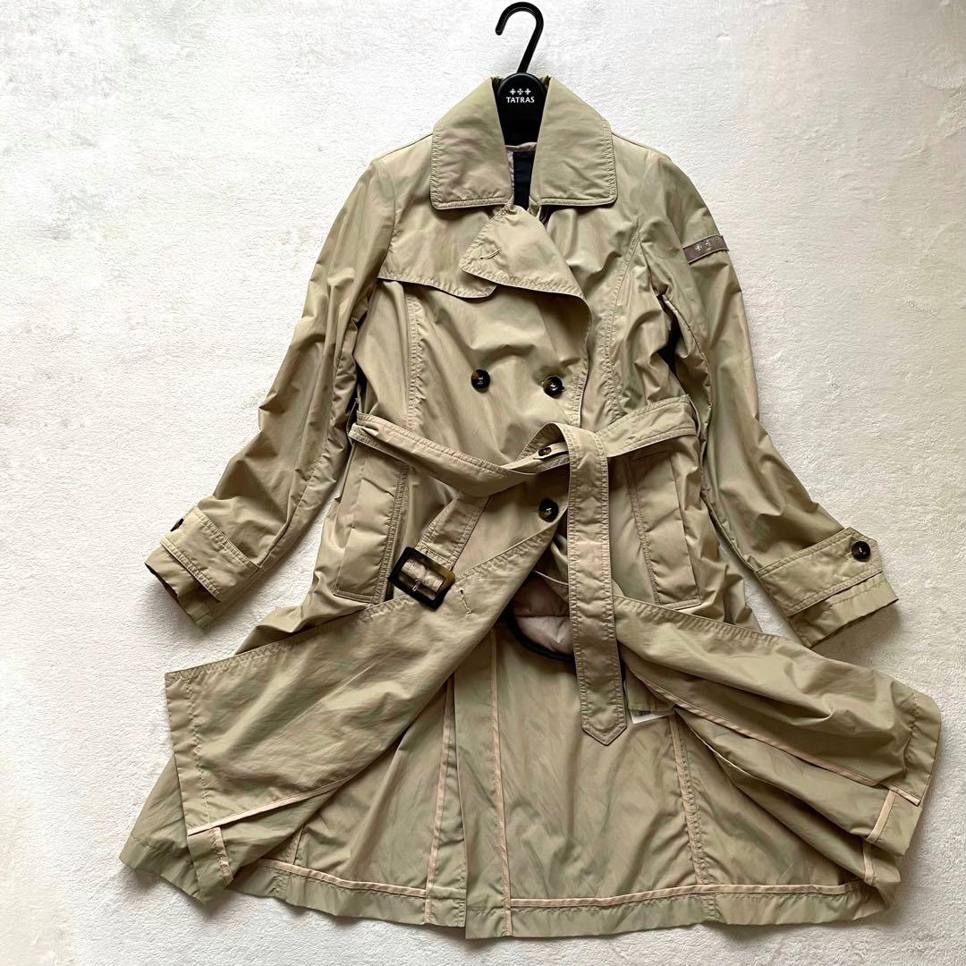 タトラス　ダブルブレスト トレンチコート　ライナー　3way ベージュ　M