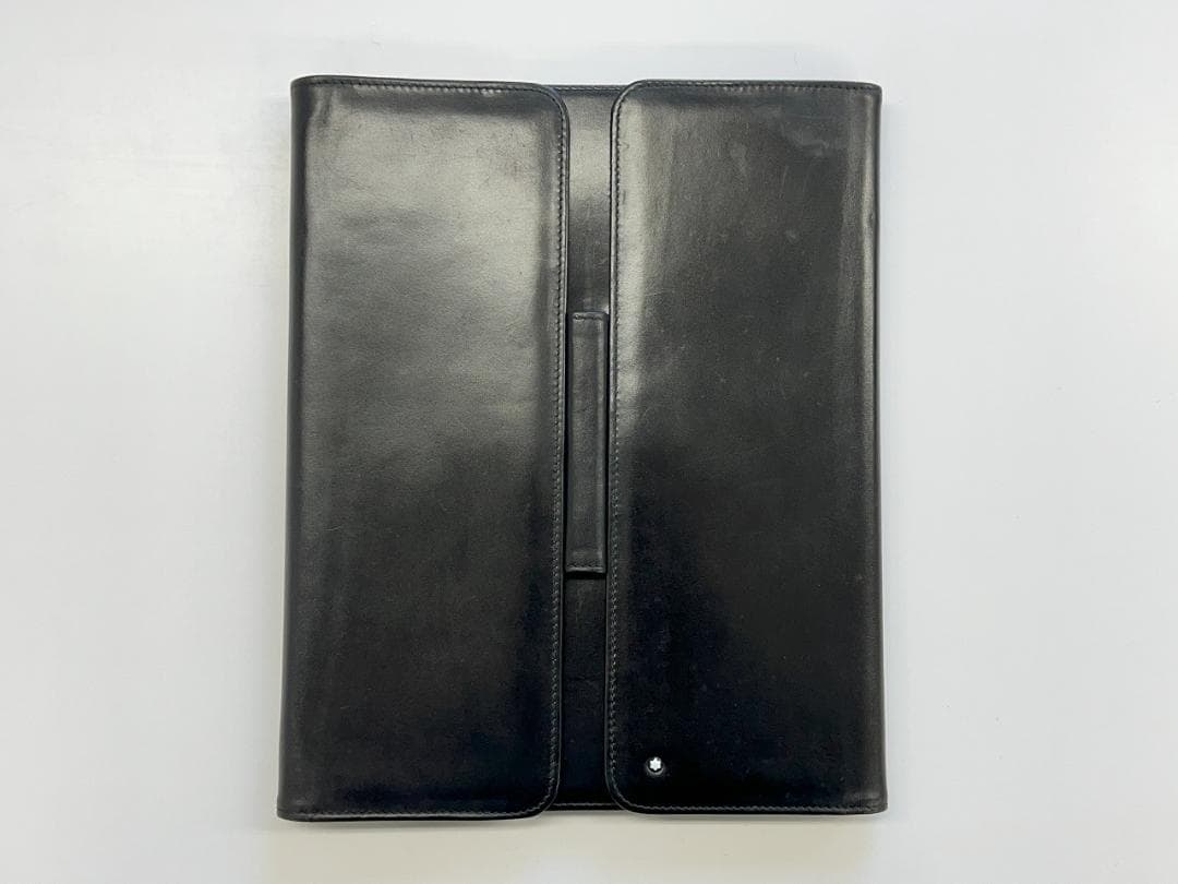 【レア】モンブラン MONTBLANC レザー バインダー ブラック