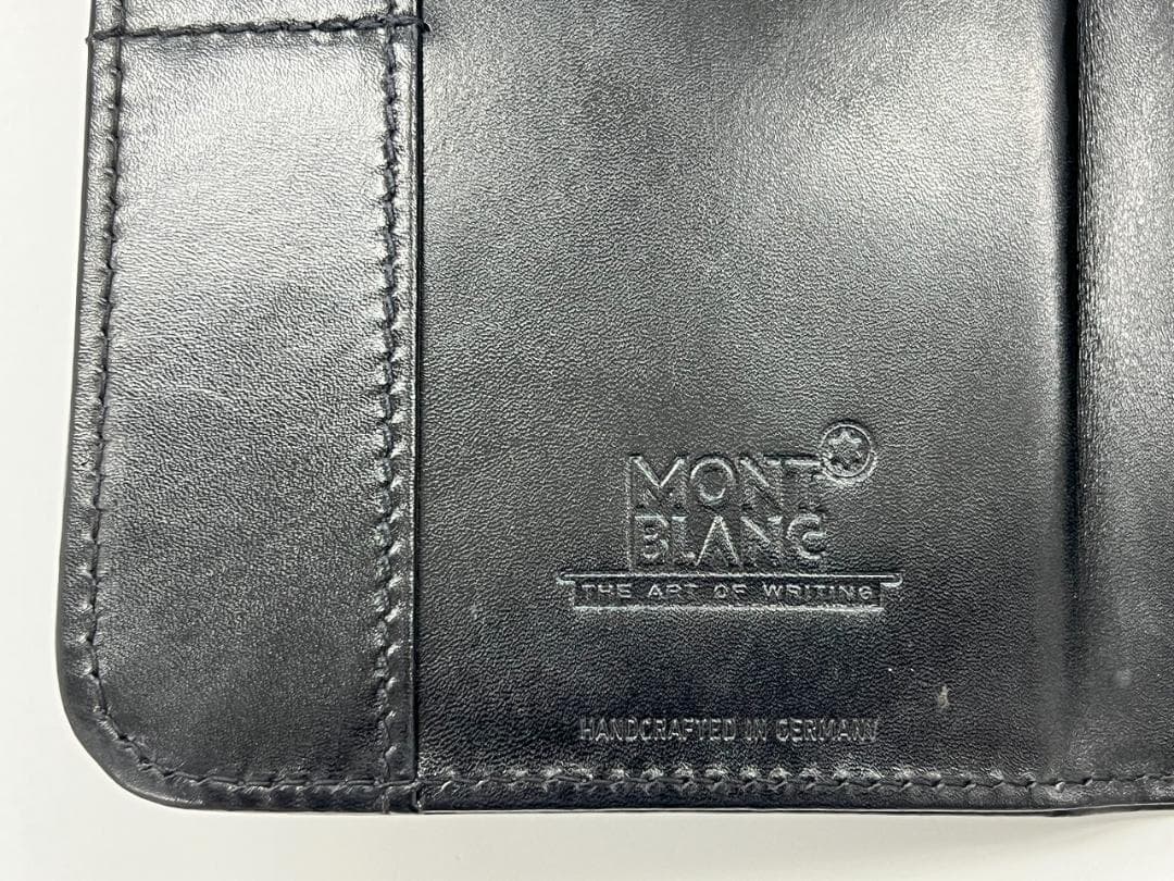 【レア】モンブラン MONTBLANC レザー バインダー ブラック