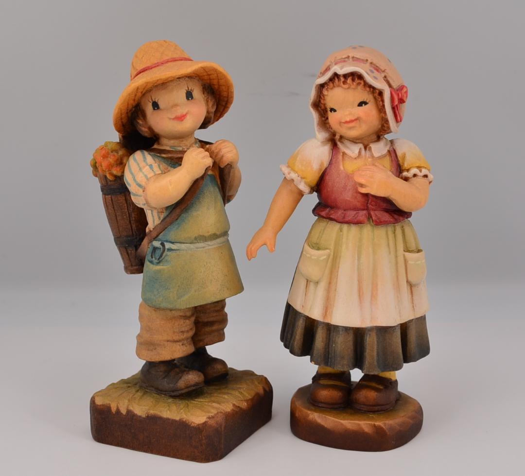 収穫の時期　２体セット　アンリ　ANRI　フェリー・ウォルフ　イタリア　11ｃｍ