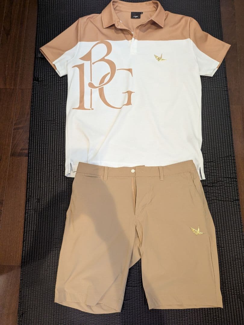 1piu1uguale3 ポロシャツとショートパンツセット XL
