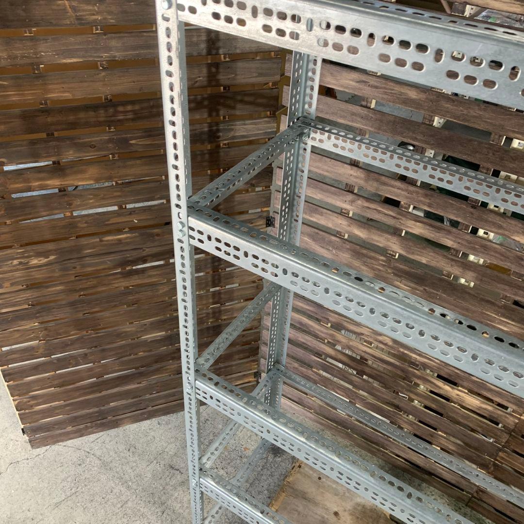 J806 LYON SLOTTED ANGLE SHELF 収納ラック アイアン
