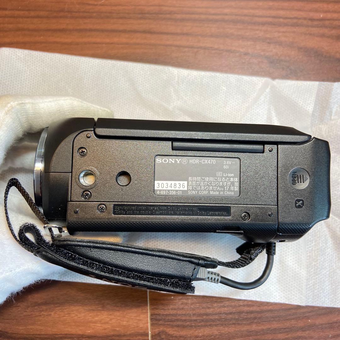 SONY HDR-CX470 ビデオカメラ ほぼ新品 4292