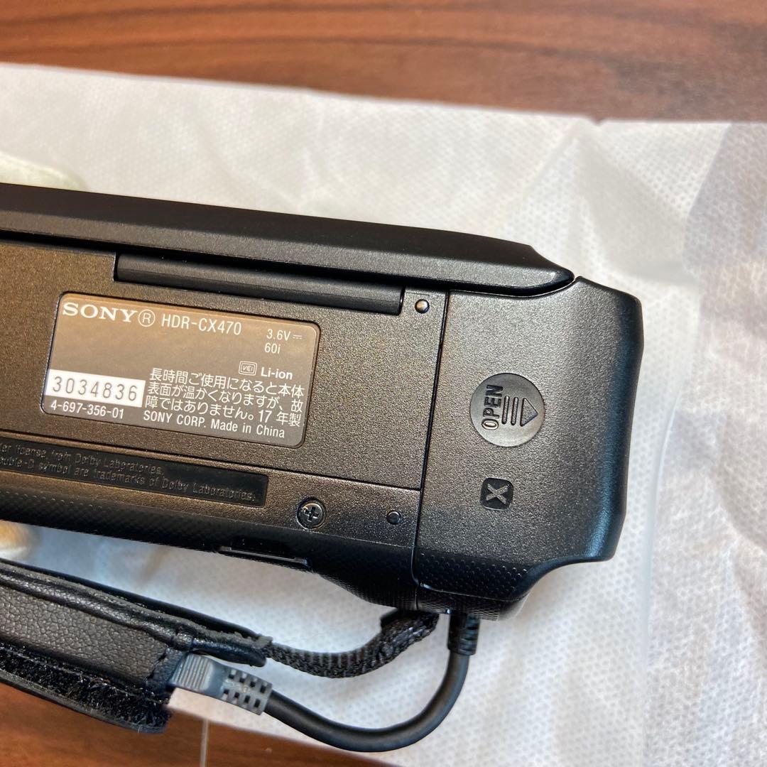SONY HDR-CX470 ビデオカメラ ほぼ新品 4292
