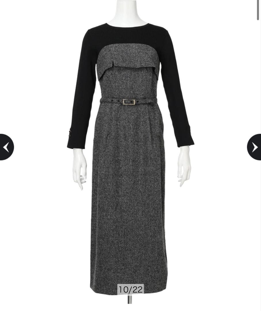 JUSGLITTY ペアドッキングワンピース