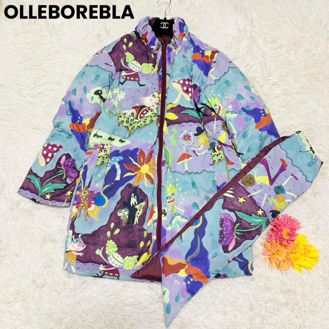 【美品】アルベロベロ　ダウンコート　マフラー付き