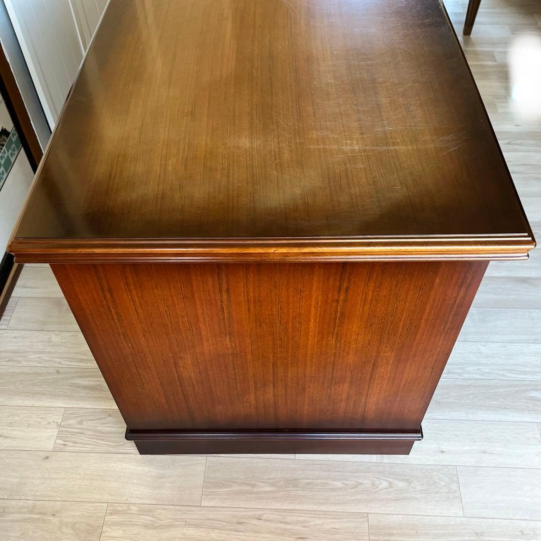 カリモク Karimoku 両袖机 エグゼクティブデスク 書斎机 ワークデスク