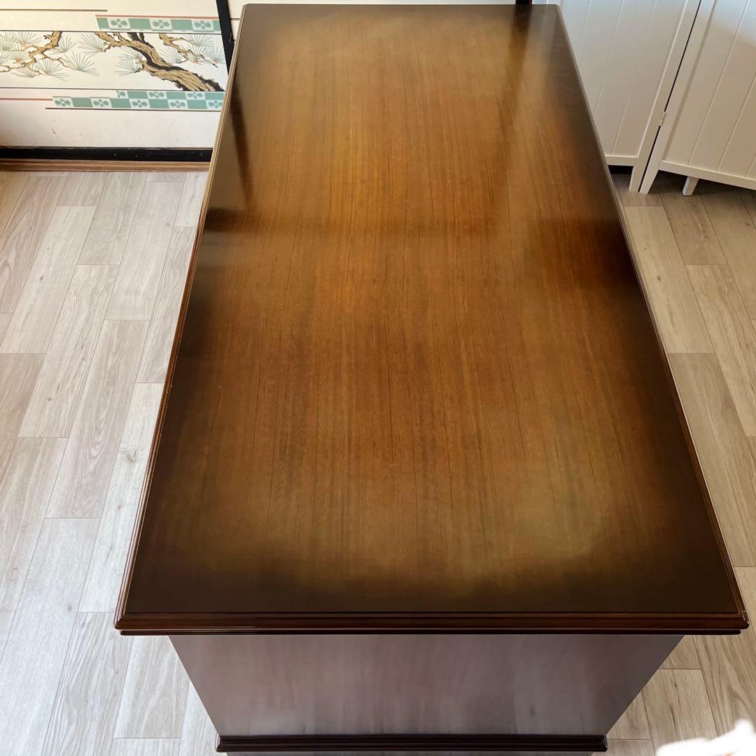 カリモク Karimoku 両袖机 エグゼクティブデスク 書斎机 ワークデスク