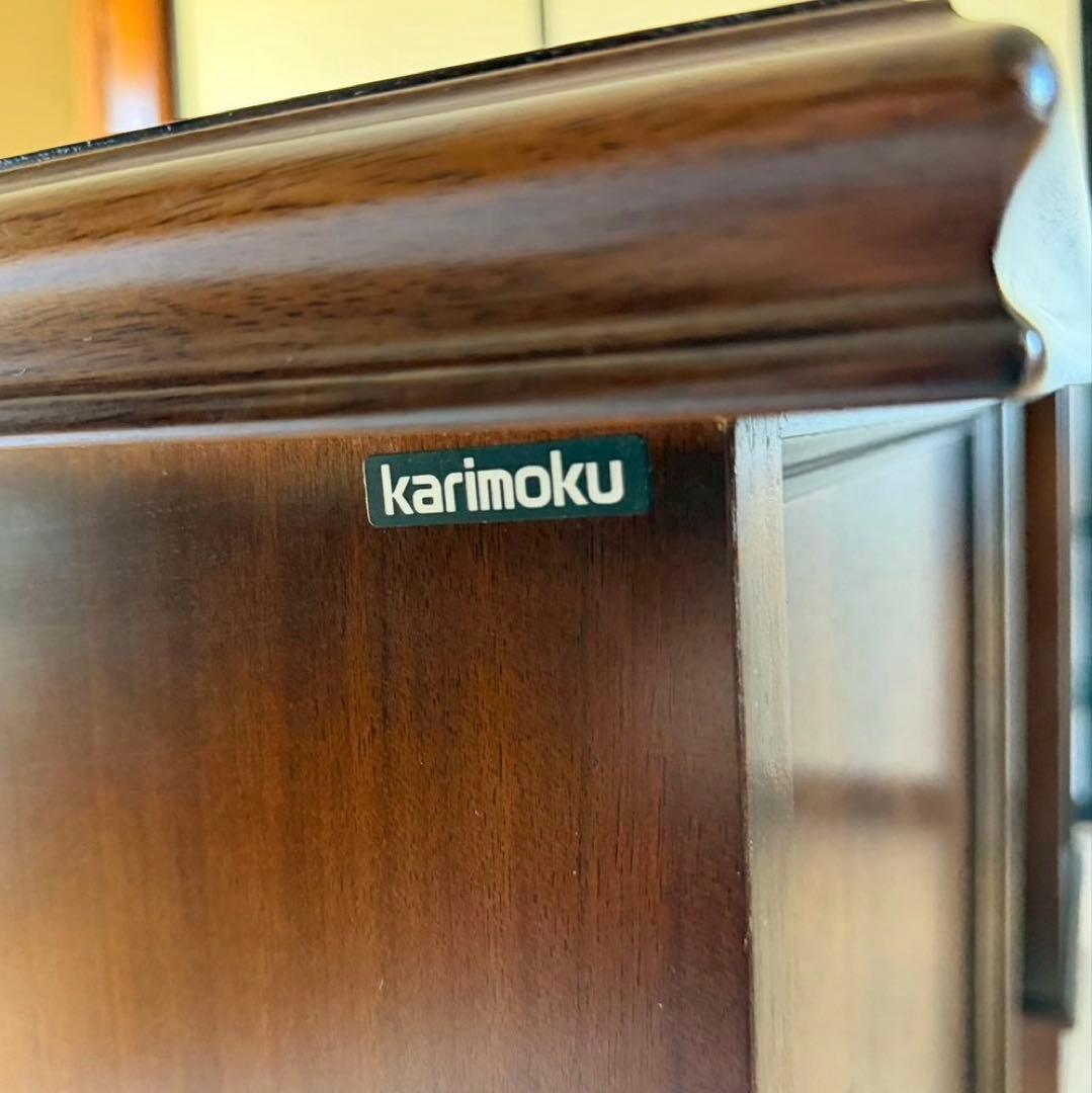 カリモク Karimoku 両袖机 エグゼクティブデスク 書斎机 ワークデスク