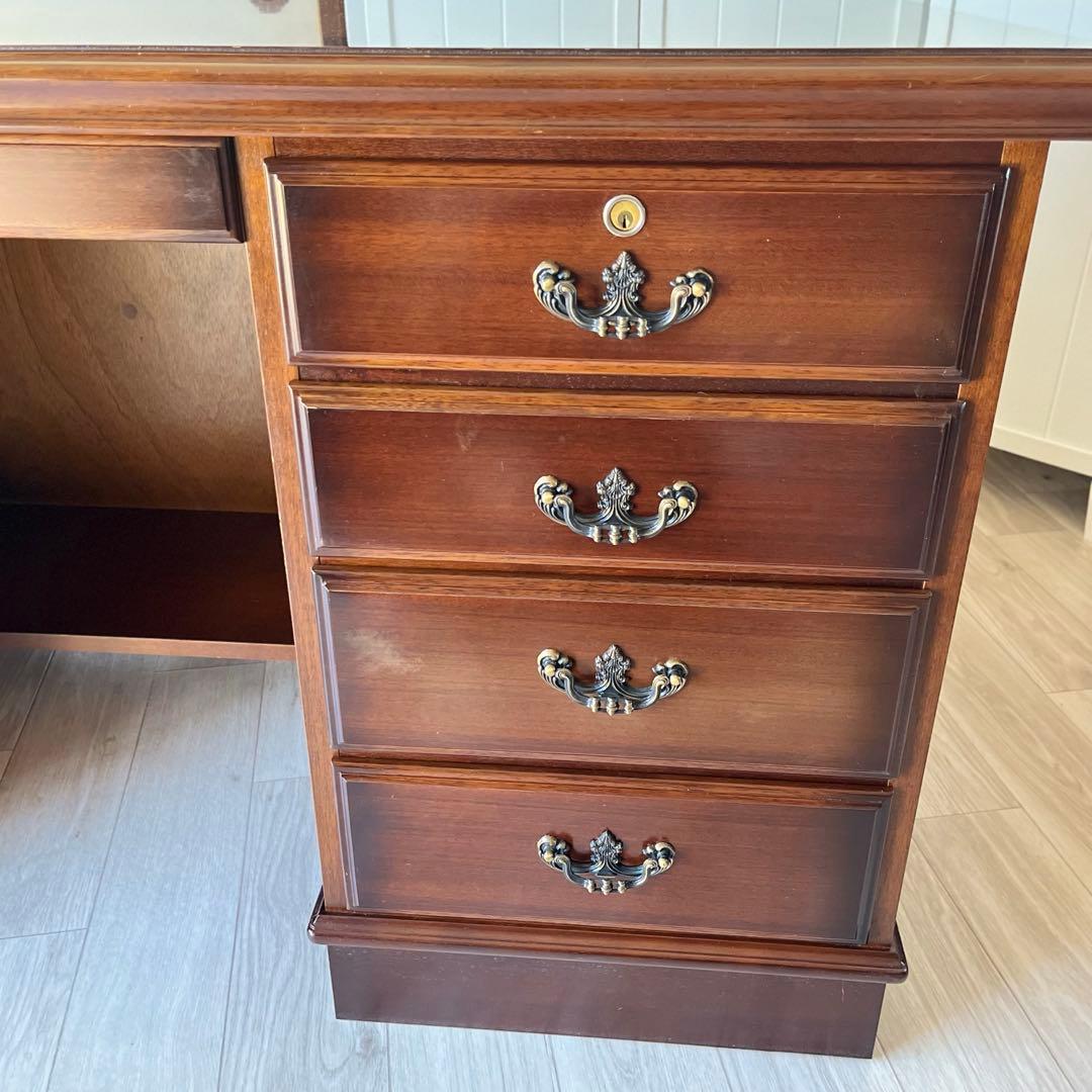 カリモク Karimoku 両袖机 エグゼクティブデスク 書斎机 ワークデスク