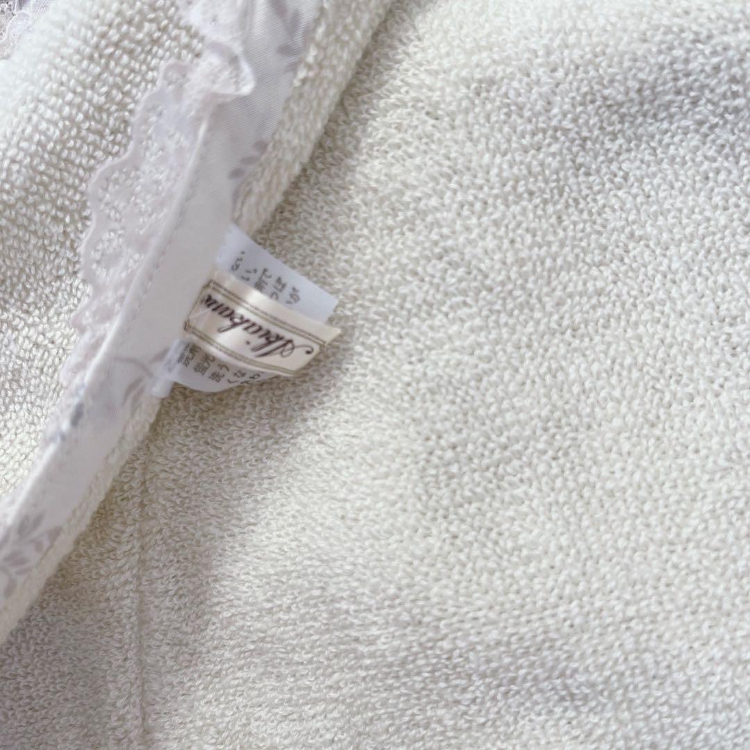 【新品未使用】Akiakane アキアカネ　さえら　エプロン　ベージュ