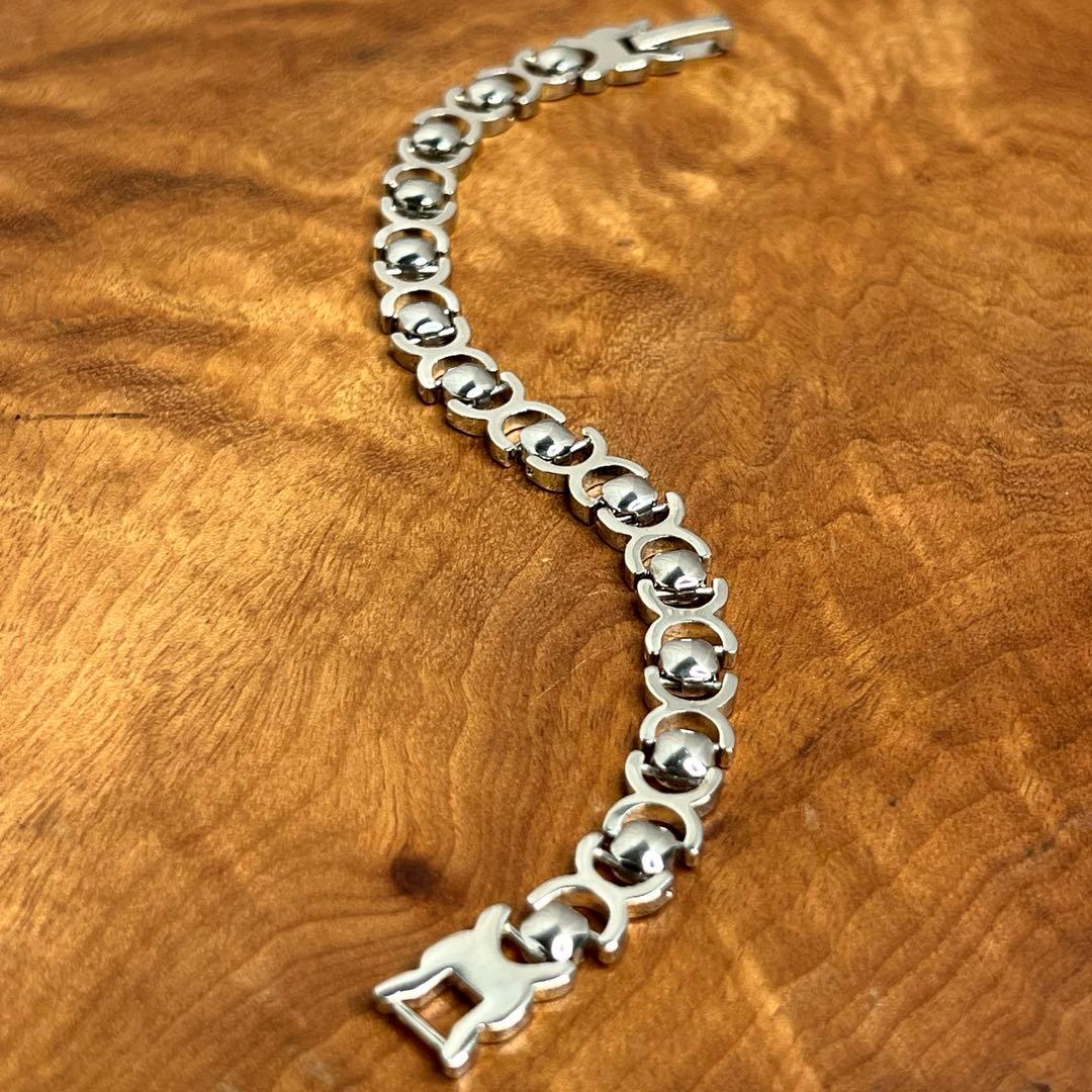 メキシコ ヴィンテージ シルバー ジオメトリー ブレスレット MEXICO925