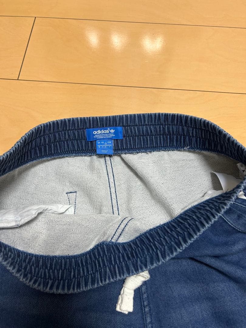 adidas FRENCH TERRY DENIM スウェットパンツ