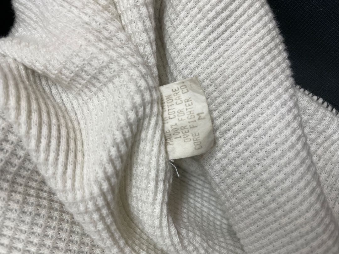 corefighter コアファイター　虎　刺繍　ジップパーカー　サーマル　黒