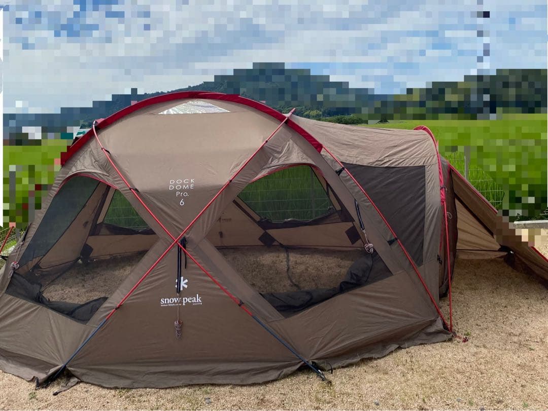 【廃盤レア】【フルセット】スノーピーク　ドックドーム Pro.6