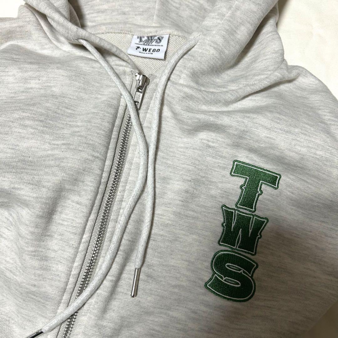 WEGO × TWS ZIPパーカー