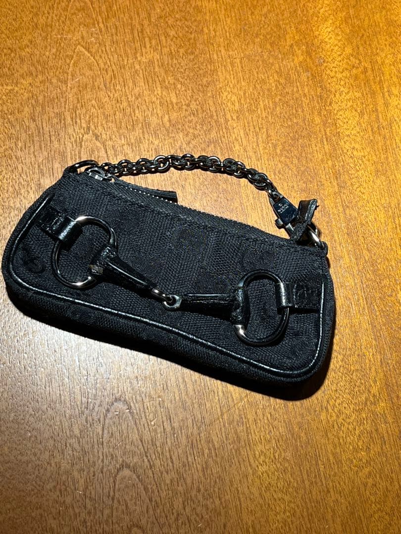 グッチ　ggキャンバス　バック型チャーム