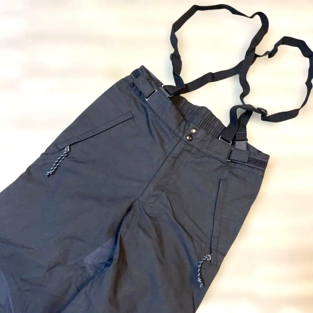 ☆patagonia パタゴニア 黒 サスペンダー付き スノーパンツ☆M 30