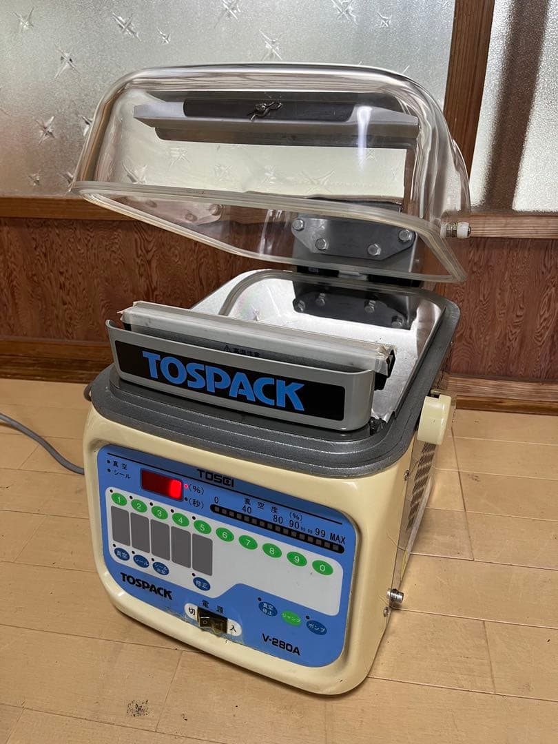 2017年製　TOSEI トスパックV-280A業務用真空包装機　真空パック機