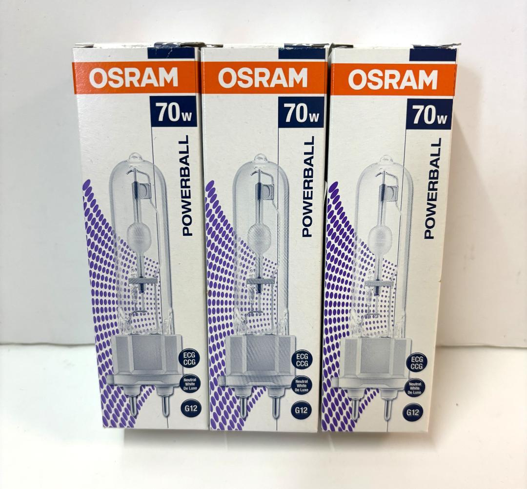 HCI-T70W/NDL/PB/N 高演色70W G12 セラミックランプ ３個