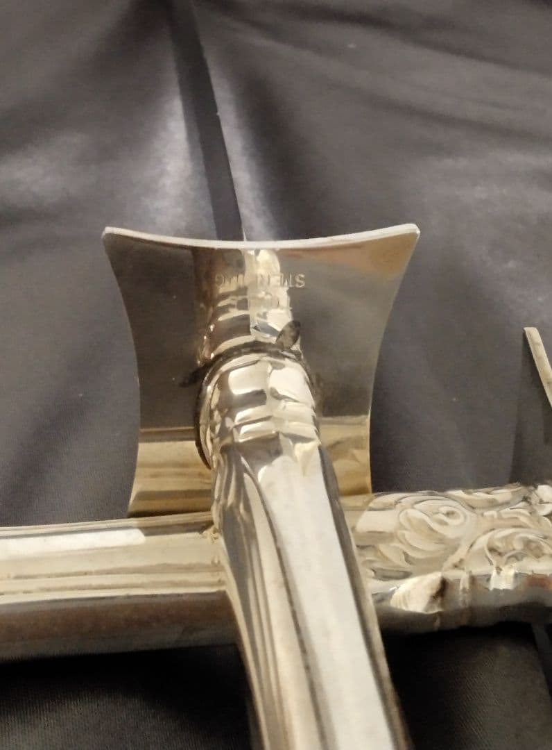 【純銀ハンドル】 カービングナイフ&フォーク