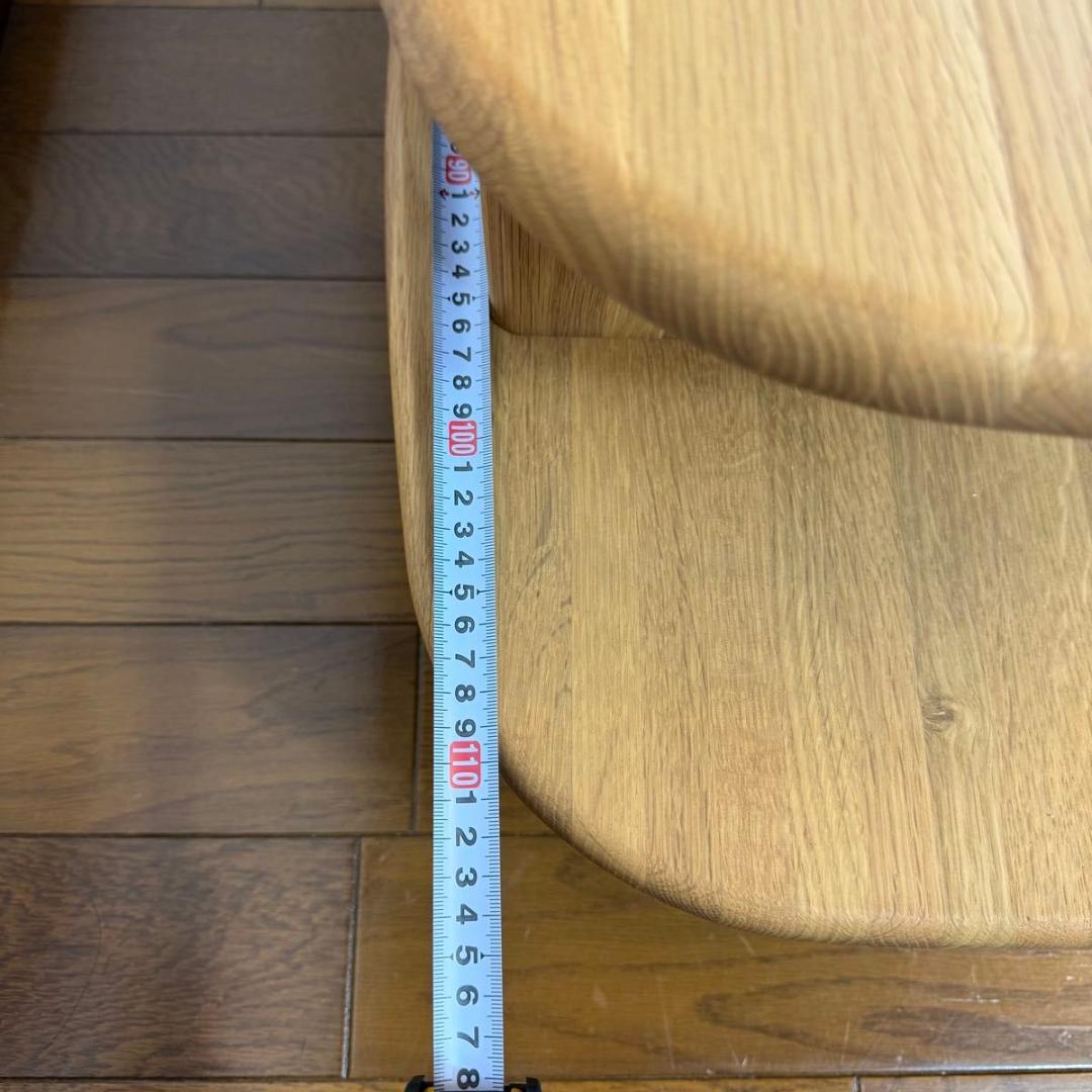 【美品】飛騨産業 キツツキ ビーチ材 ローボード ローテーブル 91232