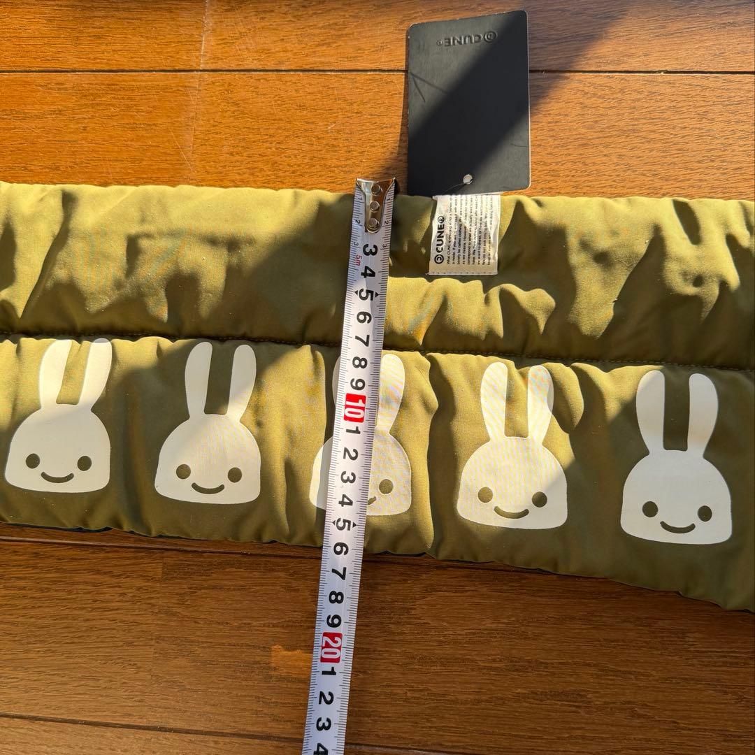 CUNE キューン 中綿 ネックウォーマー タグ付未使用