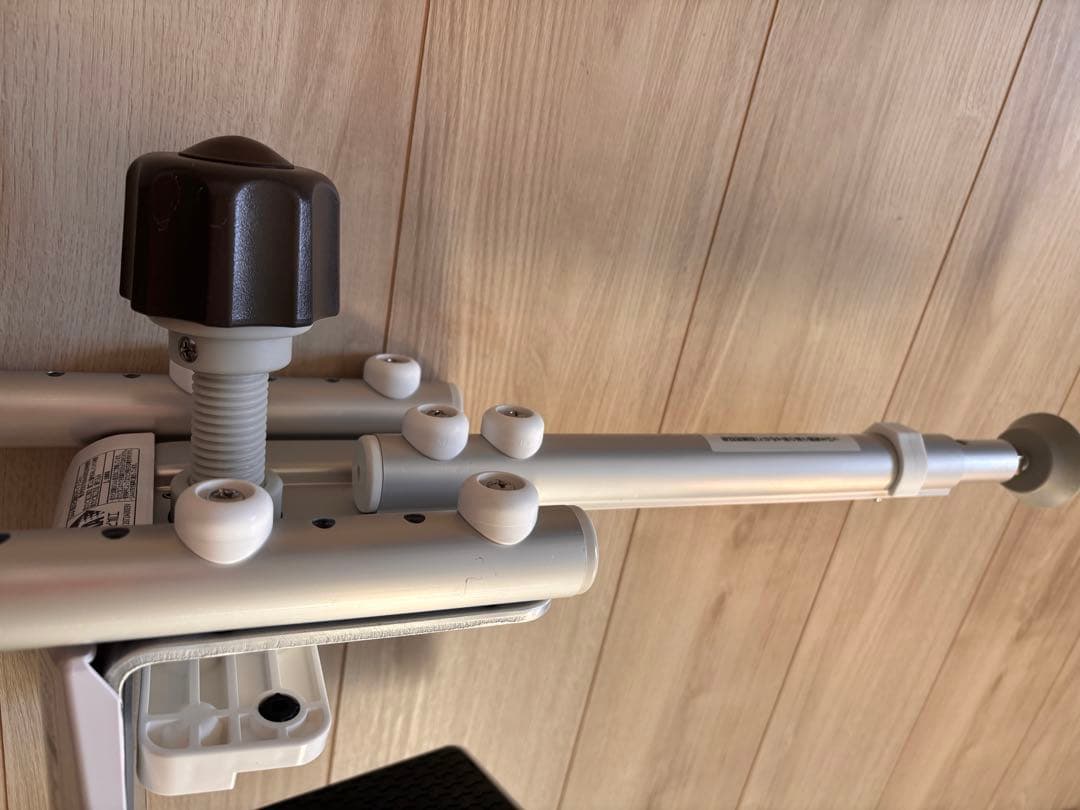 未使用　Panasonic 入浴用グリップユクリア手すり 130脚付き　ブラウン