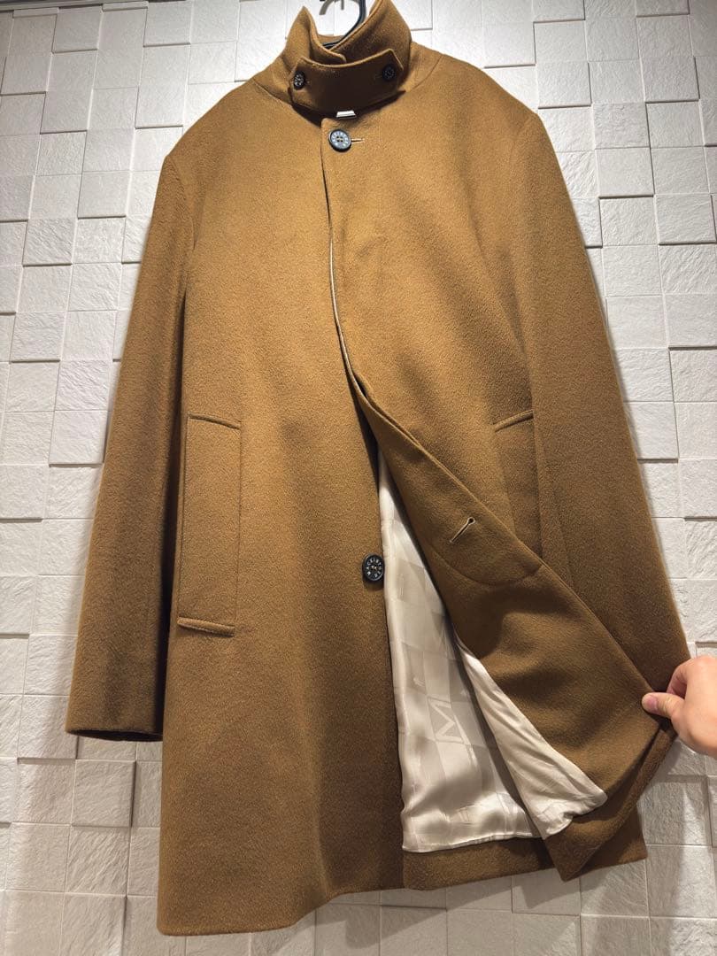 マッキントッシュ DUNOON ウール ステンカラーコート 36