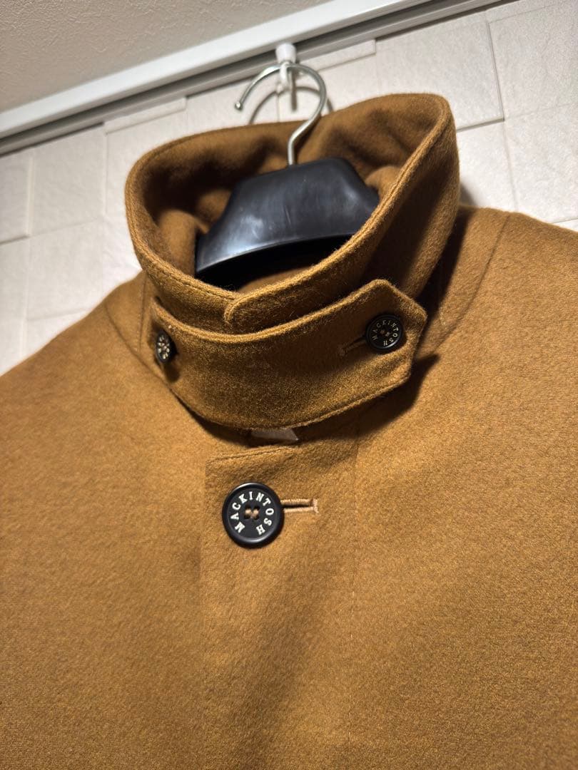 マッキントッシュ DUNOON ウール ステンカラーコート 36