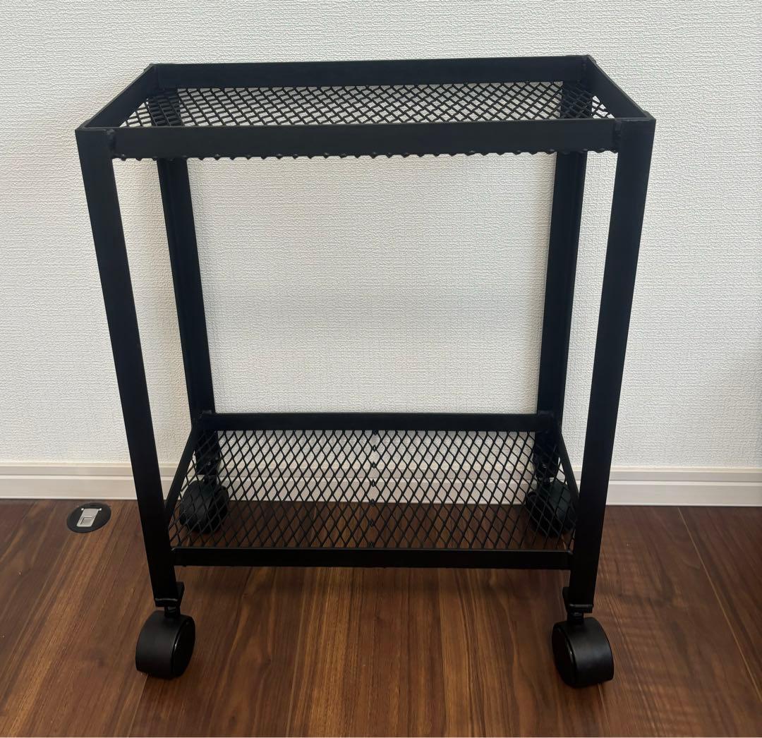 在庫処分セール！！アイアンシェルフ　アイアンラック　アガベ キャスター付　植物棚