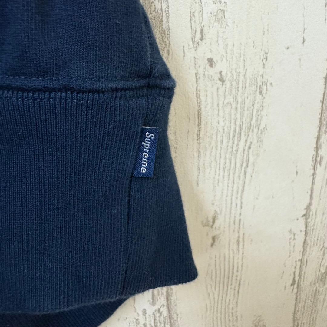 【激レア】SUPREME シュプリーム　パーカー　ゆるだぼ　スウェット　刺繍