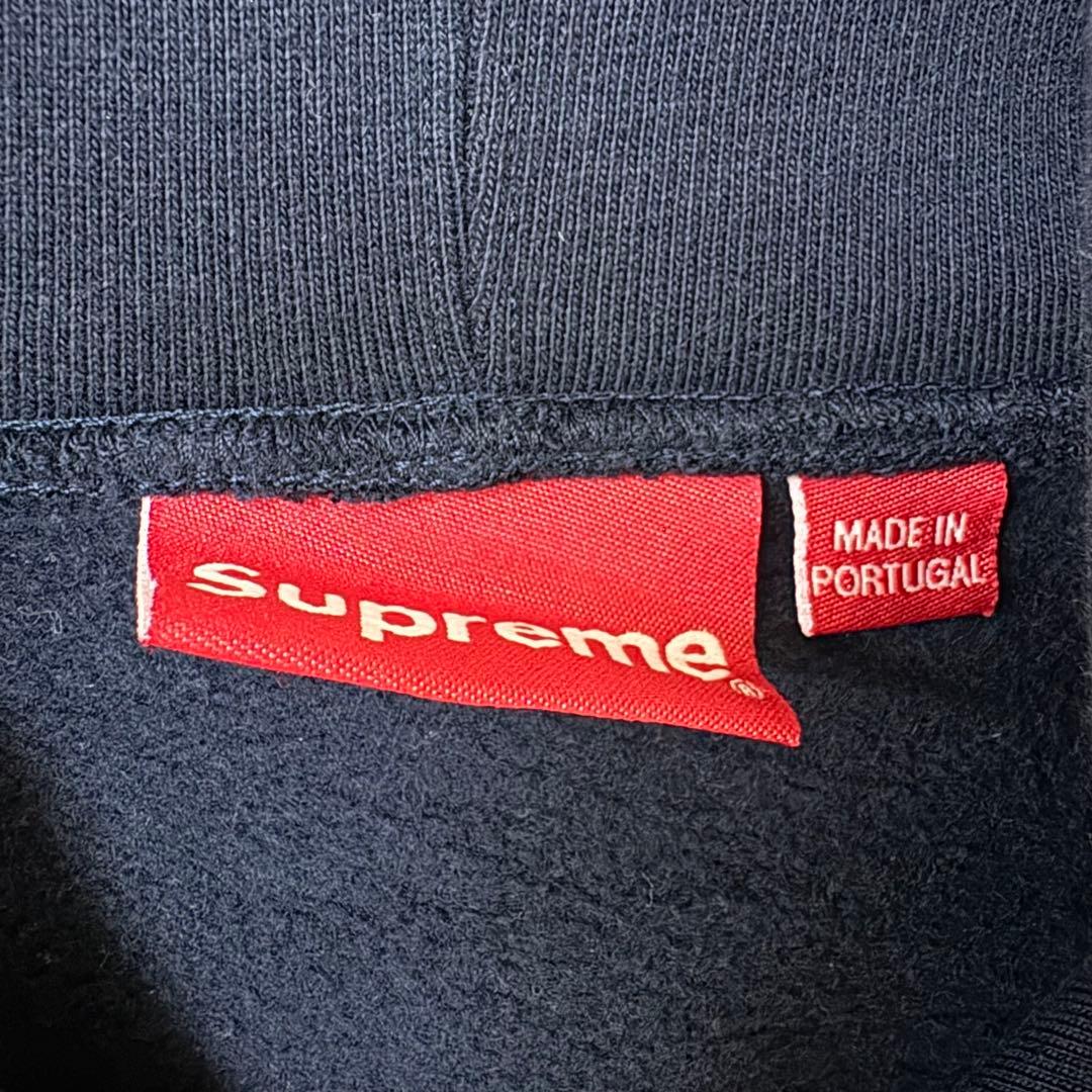 【激レア】SUPREME シュプリーム　パーカー　ゆるだぼ　スウェット　刺繍