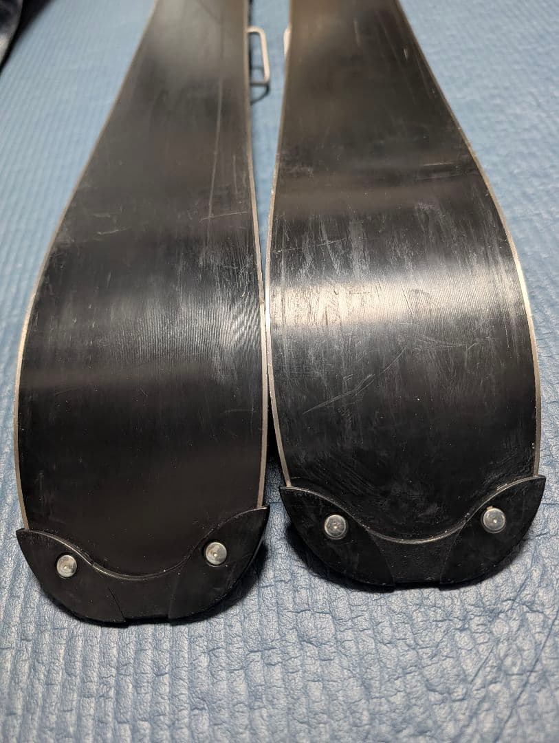 SALOMONショートスキー 99㌢　イエロー✕ホワイト　 バインディング付き