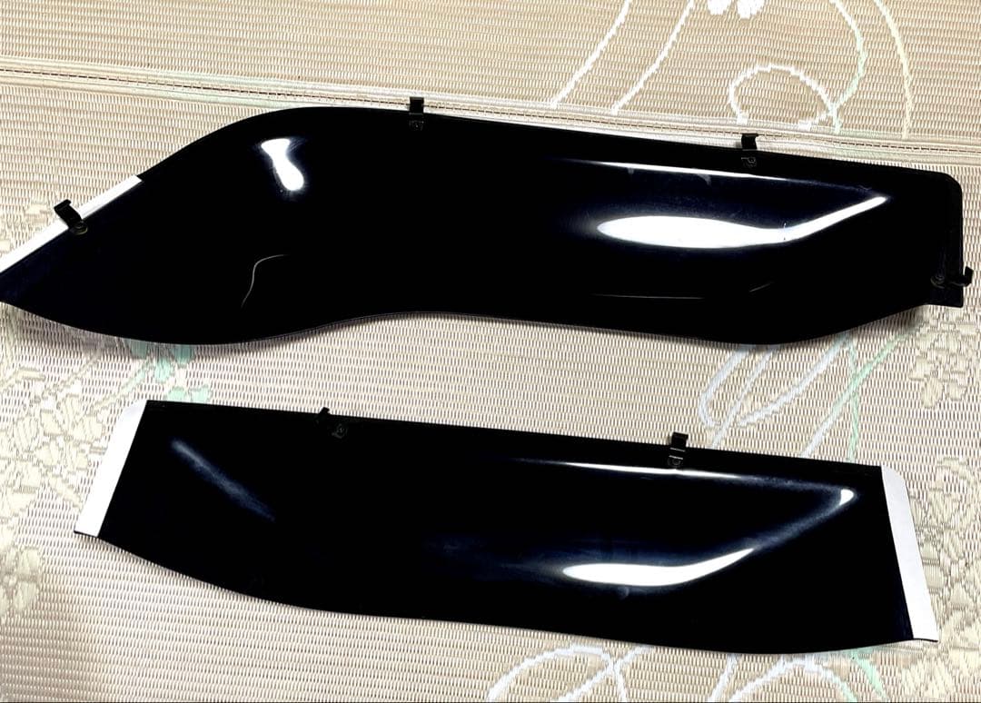 タントカスタム l375s OXバイザー　ダークスモーク　リアフロントセット