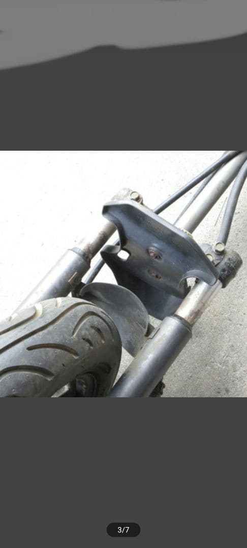 DIO ZX フレームとフロントホイールセット