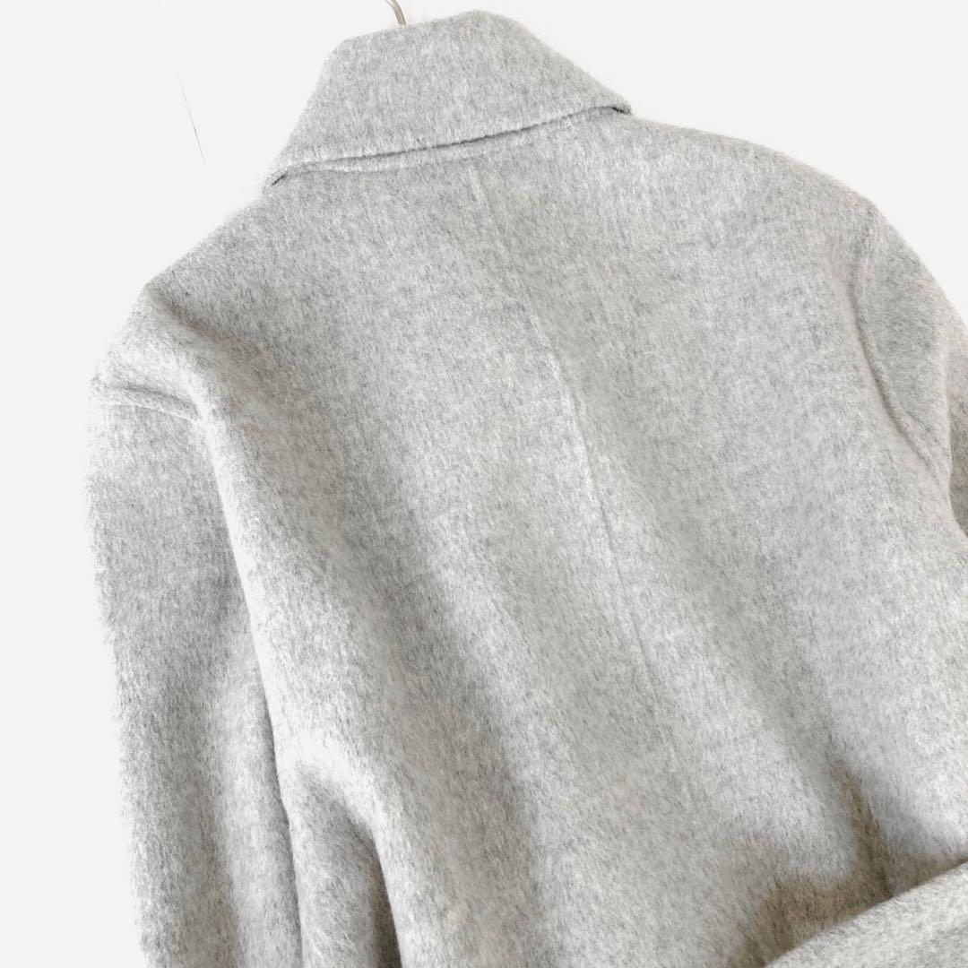 美品✨acne studios リバーコート　カシミヤ　ベルテッド　ロング 34