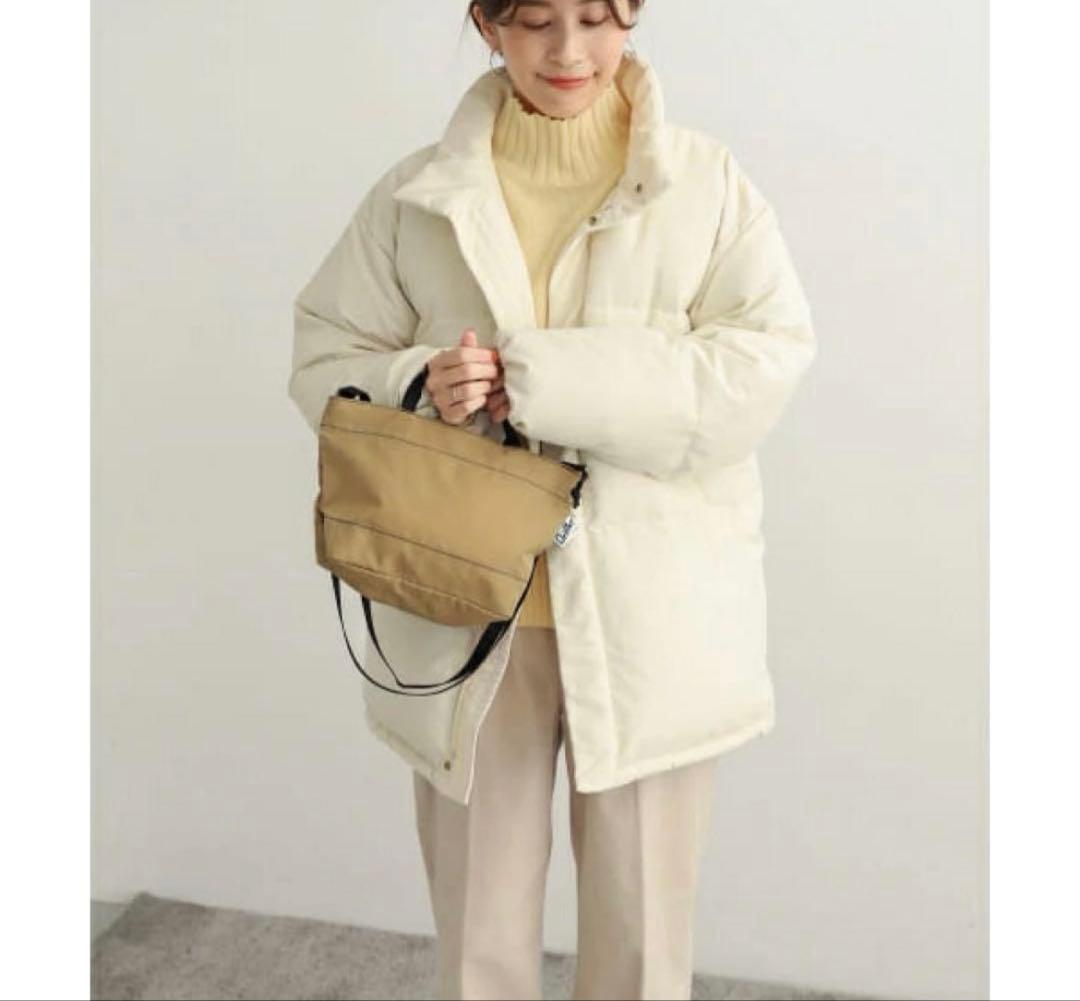 アーバンリサーチ ドアーズ ダウンミドルジャケット　アイボリー　Mサイズ